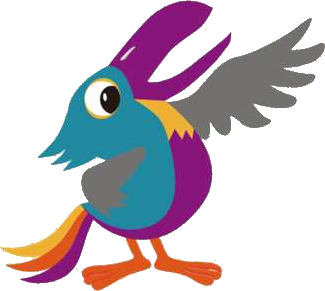 WANTOKの鳥のロゴ